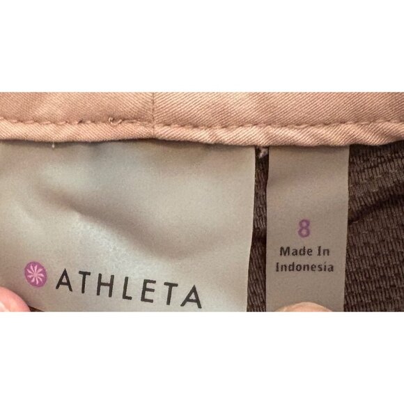 Athleta Active Quick Dry Dipper Casual Utility Skirt Skort in Tan Size 8 - Picture 8 of 12